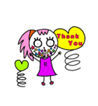ラクガキフェイス（個別スタンプ：1）