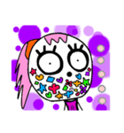 ラクガキフェイス（個別スタンプ：6）