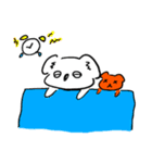 しろコアラ3 生活（個別スタンプ：1）