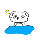 しろコアラ3 生活（個別スタンプ：2）