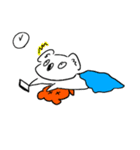 しろコアラ3 生活（個別スタンプ：4）