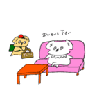 しろコアラ3 生活（個別スタンプ：36）