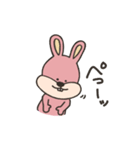 でっぱちゃんずシリーズ！ -うさぎ-（個別スタンプ：4）