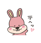でっぱちゃんずシリーズ！ -うさぎ-（個別スタンプ：18）