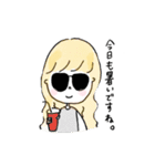 ゆる人間さんの敬語スタンプ（個別スタンプ：39）