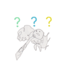 3歳児が描いたイラスト（個別スタンプ：15）