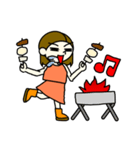 そうだキャンプに行こう（個別スタンプ：21）