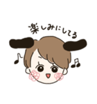 かわいい動物の女の子（個別スタンプ：2）