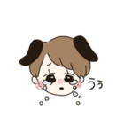 かわいい動物の女の子（個別スタンプ：6）