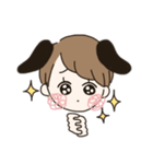 かわいい動物の女の子（個別スタンプ：26）