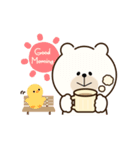 くまのすけ＊マグカップ編（個別スタンプ：1）