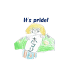 子どもが描いたスタンプ作品（個別スタンプ：3）