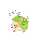 ハリネズミときどきチェコ語（個別スタンプ：3）
