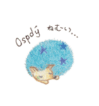 ハリネズミときどきチェコ語（個別スタンプ：4）