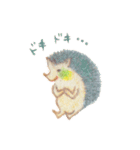ハリネズミときどきチェコ語（個別スタンプ：7）