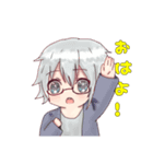 青い鳥のアプリ  企画者スタンプ（個別スタンプ：3）