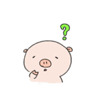 にゃんことこぶた（個別スタンプ：12）
