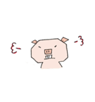 にゃんことこぶた（個別スタンプ：28）