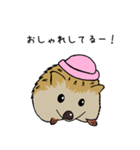 ハリネズミの使えるスタンプ（個別スタンプ：6）