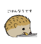 ハリネズミの使えるスタンプ（個別スタンプ：7）