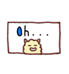アルパカのカンペ風手書きスタンプ（個別スタンプ：39）