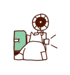 映写もするねこ（個別スタンプ：8）