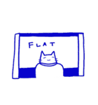映写もするねこ（個別スタンプ：16）