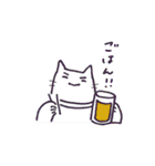 映写もするねこ（個別スタンプ：28）