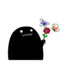 文字なしおはなおばけ（個別スタンプ：12）