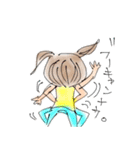 くまのウルルとなかまたち♪（個別スタンプ：18）