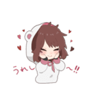 くま好きなゆるふわ双子（個別スタンプ：3）