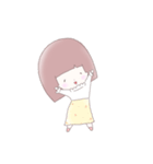 キュートな女の子の日常スタンプ（個別スタンプ：11）