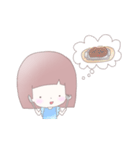 キュートな女の子の日常スタンプ（個別スタンプ：12）
