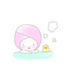キュートな女の子の日常スタンプ（個別スタンプ：16）