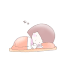 キュートな女の子の日常スタンプ（個別スタンプ：19）
