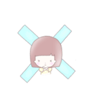 キュートな女の子の日常スタンプ（個別スタンプ：21）