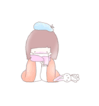 キュートな女の子の日常スタンプ（個別スタンプ：24）