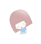 キュートな女の子の日常スタンプ（個別スタンプ：35）
