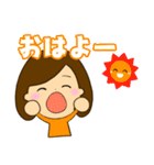 可愛い女の子のスタンプ〜関西弁ver〜（個別スタンプ：11）