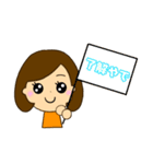 可愛い女の子のスタンプ〜関西弁ver〜（個別スタンプ：16）
