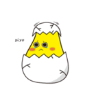 【英語版】ピヨコロの日常会話（個別スタンプ：6）