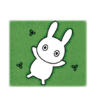 ノーコメントうさぎ 3（個別スタンプ：2）