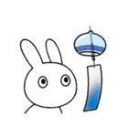 ノーコメントうさぎ 3（個別スタンプ：10）