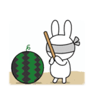 ノーコメントうさぎ 3（個別スタンプ：14）