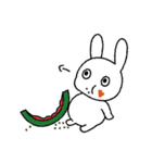 ノーコメントうさぎ 3（個別スタンプ：16）