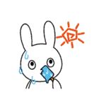 ノーコメントうさぎ 3（個別スタンプ：19）