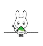 ノーコメントうさぎ 3（個別スタンプ：20）