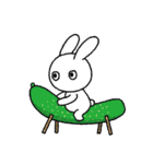 ノーコメントうさぎ 3（個別スタンプ：31）