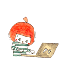 縞々ちゃん3（個別スタンプ：21）