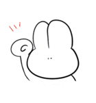 ポップな女の子とうさぎ（個別スタンプ：22）